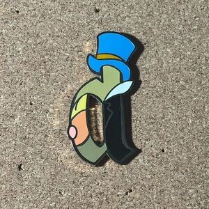Jiminy Cricket “D” Disney pin